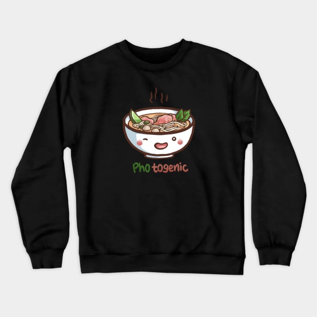 Pho-togenic Crewneck Sweatshirt by mschibious